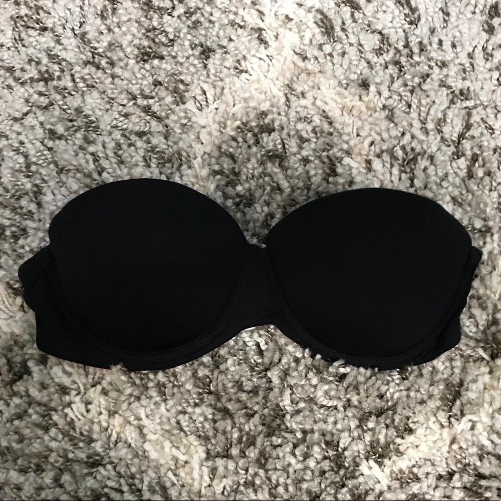 Pink Victoria Secret Strapless Bra